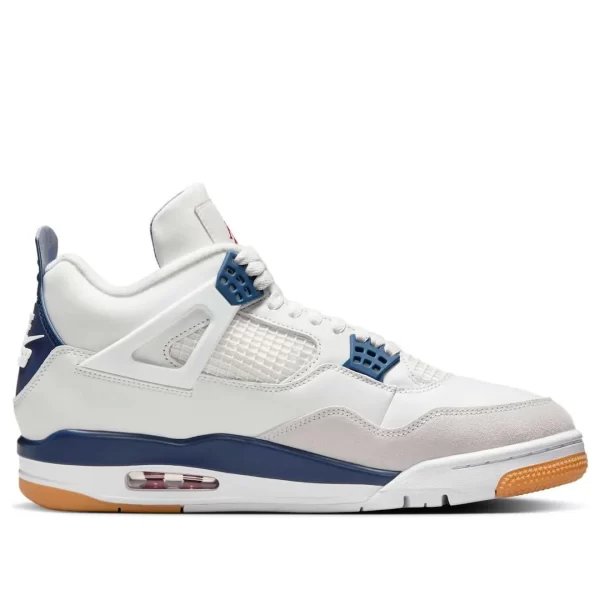 'Air Jordan4 Retro SB 'White Navy