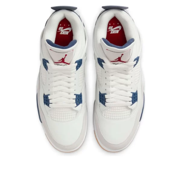 'Air Jordan4 Retro SB 'White Navy