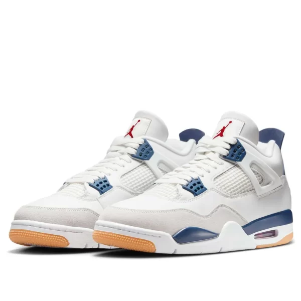'Air Jordan4 Retro SB 'White Navy